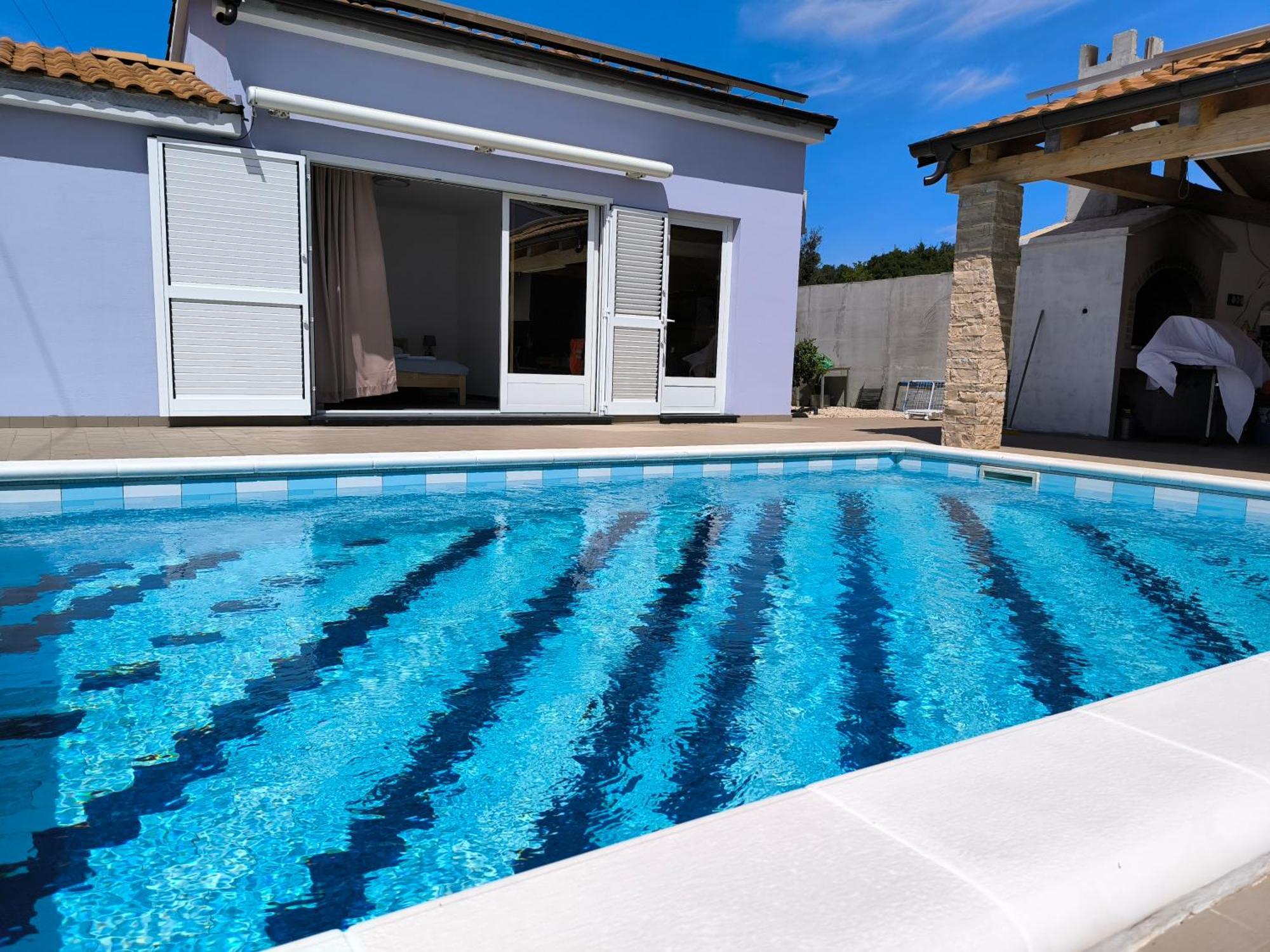 Villa House With Pool à Mali Lošinj Extérieur photo